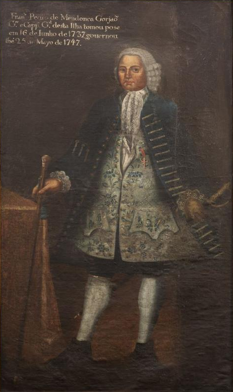 Francisco Pedro de Mendonça Gorjão (1686-1767), Governor and Captain-General of Madeira Island | Palácio de São Lourenço, Public domain, via Wikimedia Commons