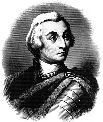Gen. James E. Oglethorpe, founder of the colony of Georgia, was the leader of the British forces during the climax of the Anglo-Spanish struggle for possession of the southeast. Unknown author, Public domain, via Wikimedia Commons