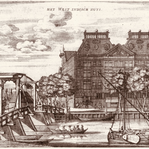 The West India House in Amsterdam, 1655. Gemeentearchief Amsterdam.