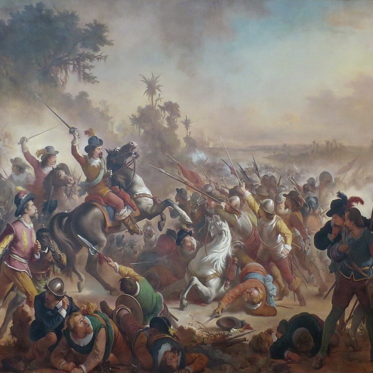 Second Battle of Guararapes Victor Meirelles, Public domain, via Wikimedia Commons